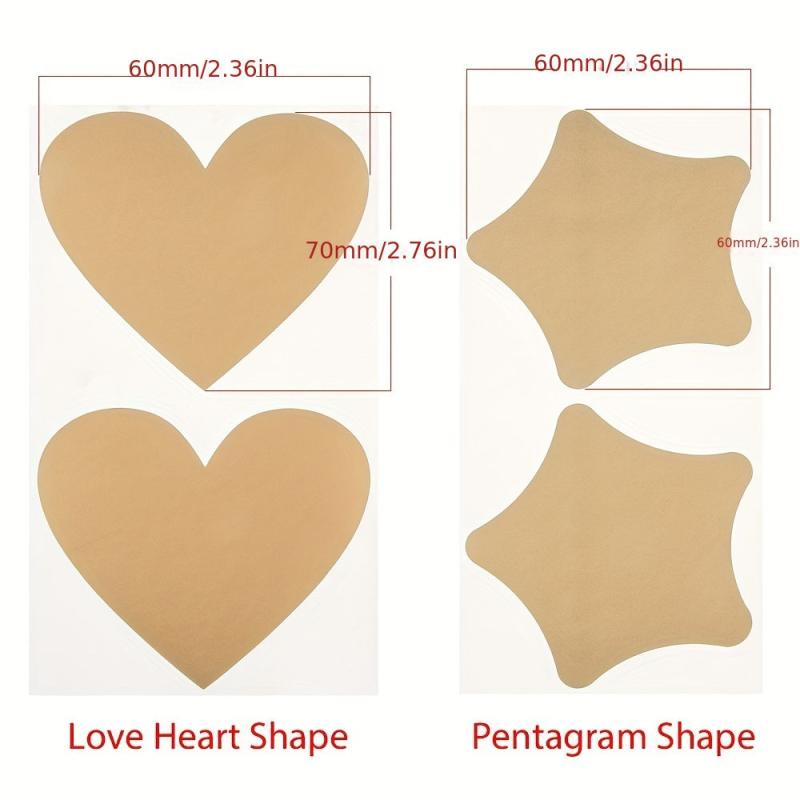 50 Pcs Golden Love Pentagram Scratch Card Wedding Message Card DIY Postcard