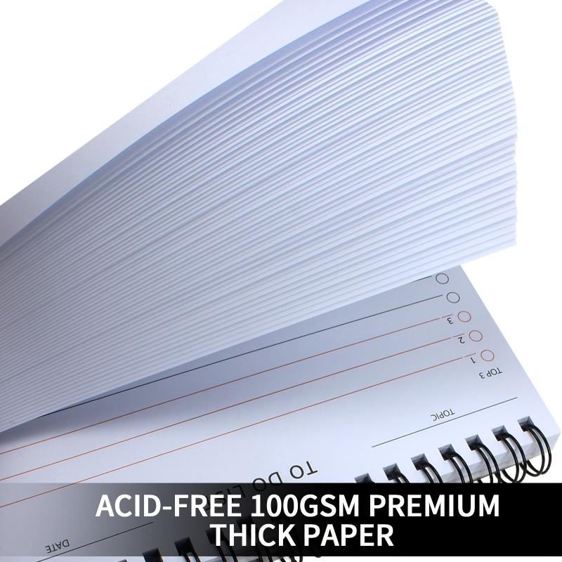 Daily Planner Notepad Undated To Boost Efficiency & Achieve Goals