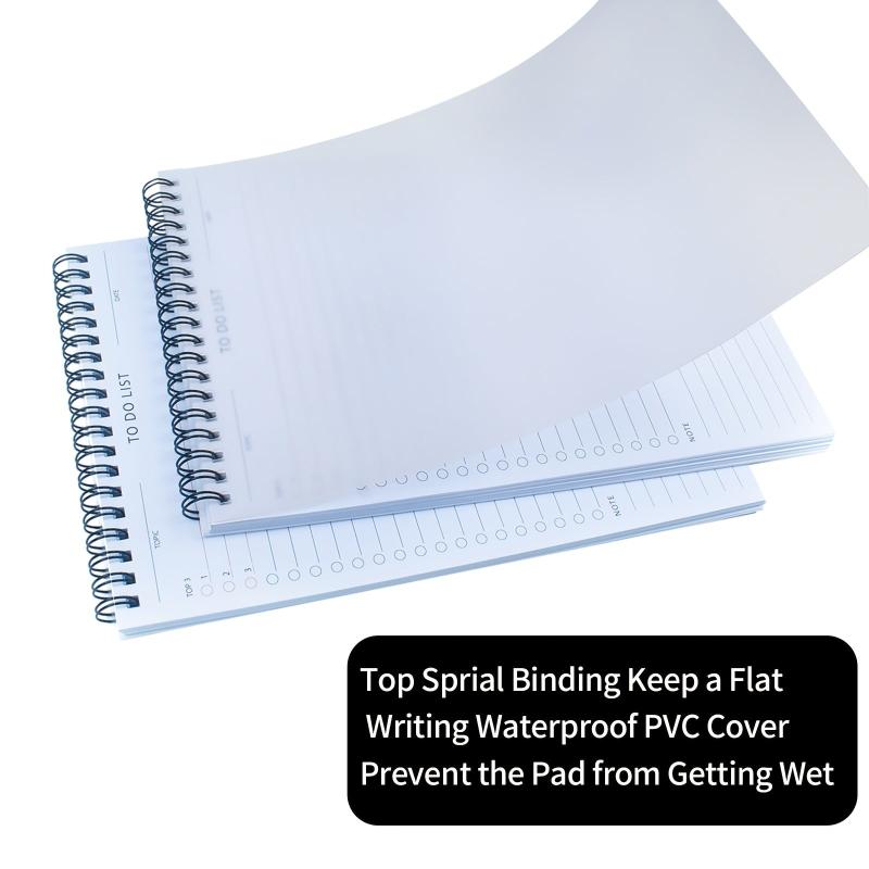 Daily Planner Notepad Undated To Boost Efficiency & Achieve Goals
