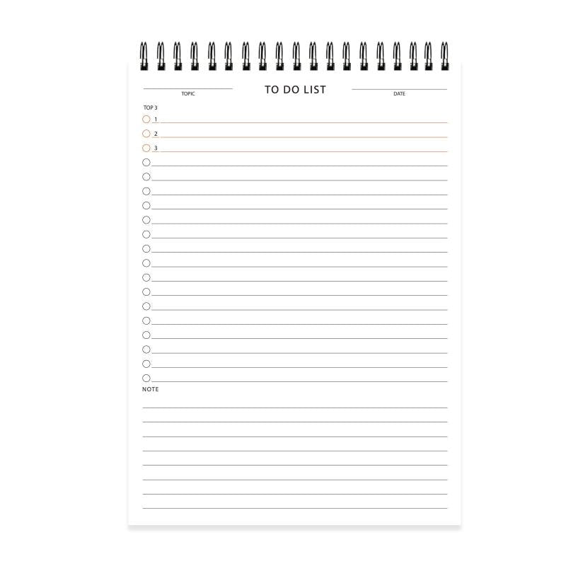 Daily Planner Notepad Undated To Boost Efficiency & Achieve Goals