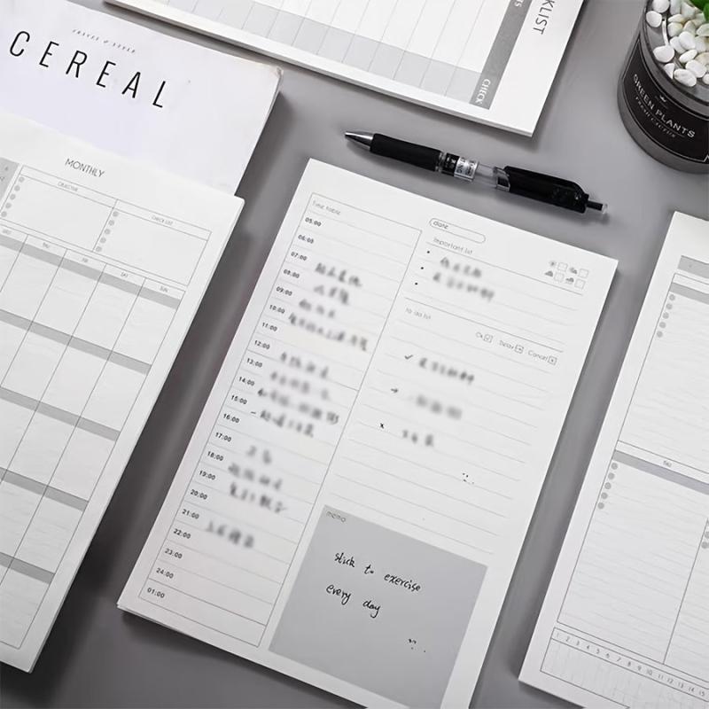 Minimalist Self-disciplined Weekly Planner & Memo Pad
