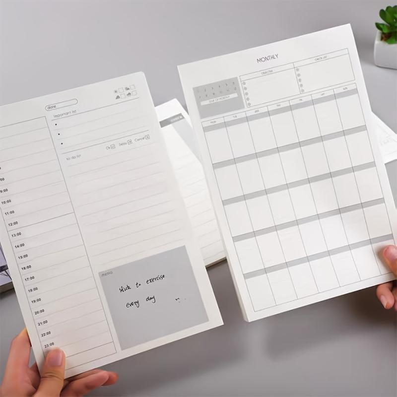 Minimalist Self-disciplined Weekly Planner & Memo Pad