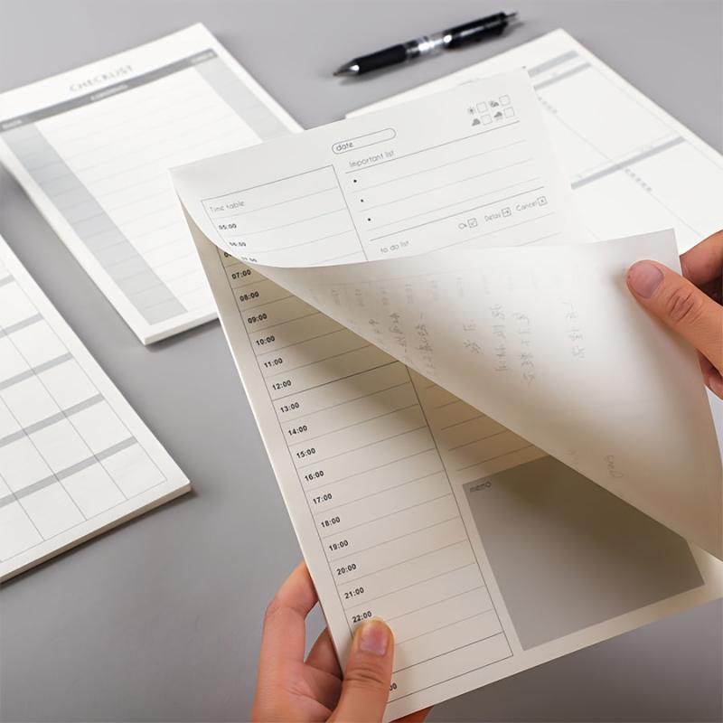 Minimalist Self-disciplined Weekly Planner & Memo Pad