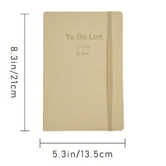 Undated Daily Planner To Do List Notebook