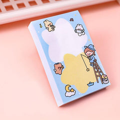 Girl Cartoon Sticky Notes Memo Paper Memo Book