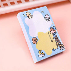 Girl Cartoon Sticky Notes Memo Paper Memo Book