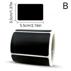 150pcs Blackboard Sticker for Glass Jars and Bottles