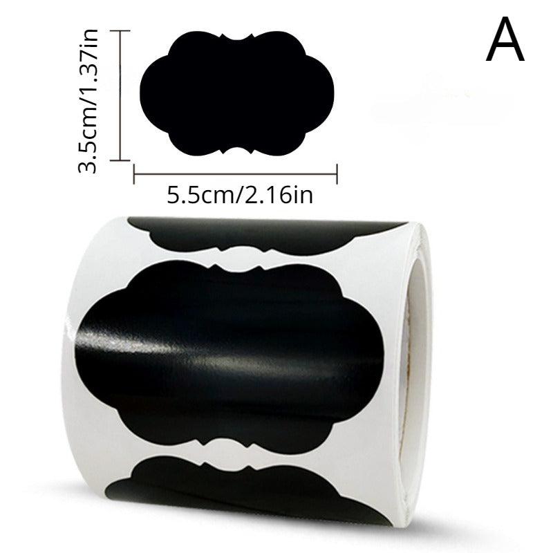 150pcs Blackboard Sticker for Glass Jars and Bottles