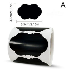 150pcs Blackboard Sticker for Glass Jars and Bottles