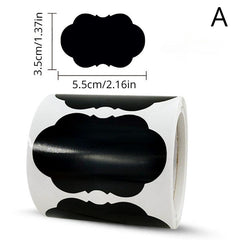 150pcs Blackboard Sticker for Glass Jars and Bottles