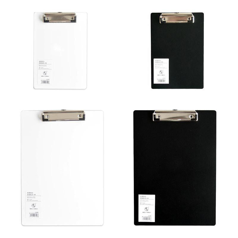 A4 A5 Notepad Memo Pad Board Clip Loose leaf Notebook File Writing Clamps