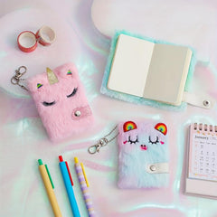 Mini Unicorn Plush Books: Adorable Birthday & School Prizes