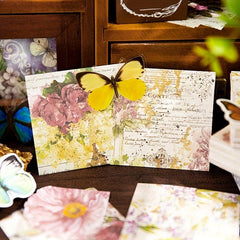 200pcs Writing Paper Decoupage Paper DIY Origami Framed Gift Boxes