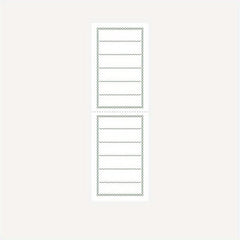 50 Sheets Sticky Notes Collectors Series Classic Retro Frame Journal Scrapbook