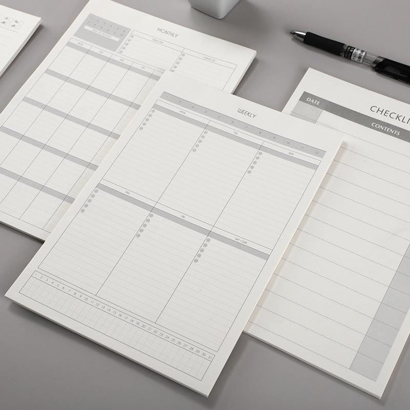 Desktop Planner Schedule Efficient Work Monthly Planner