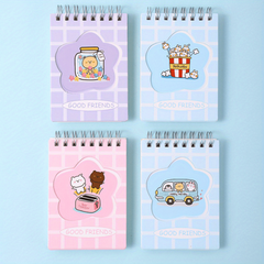 Thickened 80 Cartoon A7 Coil Notebook