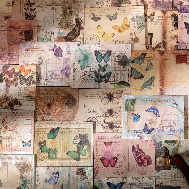 100 Vintage Scrapbooking Supplies Craft Paper & More