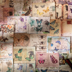 100 Vintage Scrapbooking Supplies Craft Paper & More