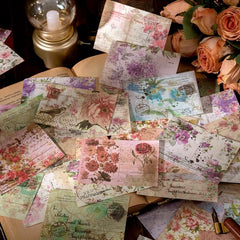 100 Vintage Scrapbooking Supplies Craft Paper & More