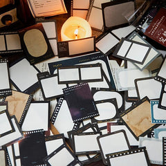 100 Sheets Vintage Frame Scrapbook Paper Supplies Non Sticky Memo Pad Pack