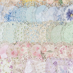 10 Vintage Lace Craft Kits for Journals Planners Notebooks