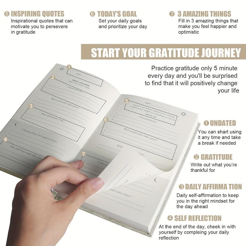 Gratitude Journal 5 Minute Daily Planner