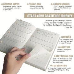 Gratitude Journal 5 Minute Daily Planner