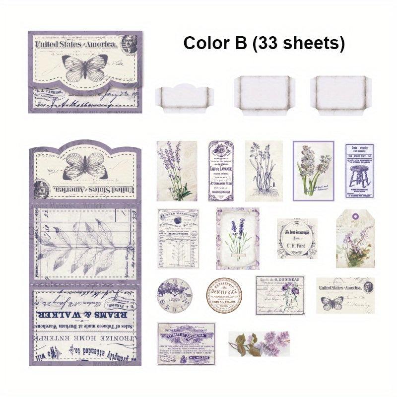 31 Vintage Paper Flowers for DIY Crafts and More