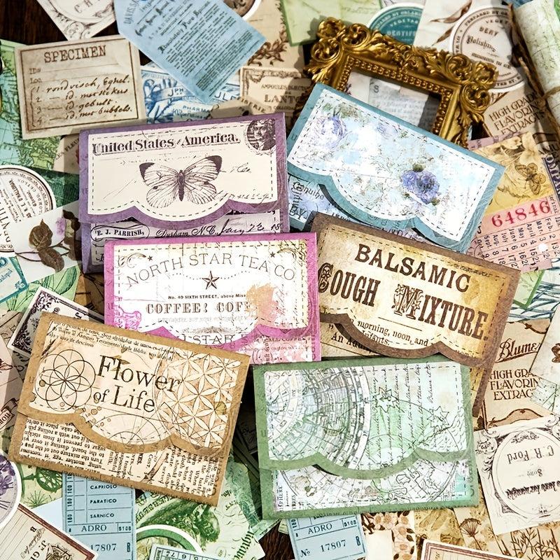 31 Vintage Paper Flowers for DIY Crafts and More