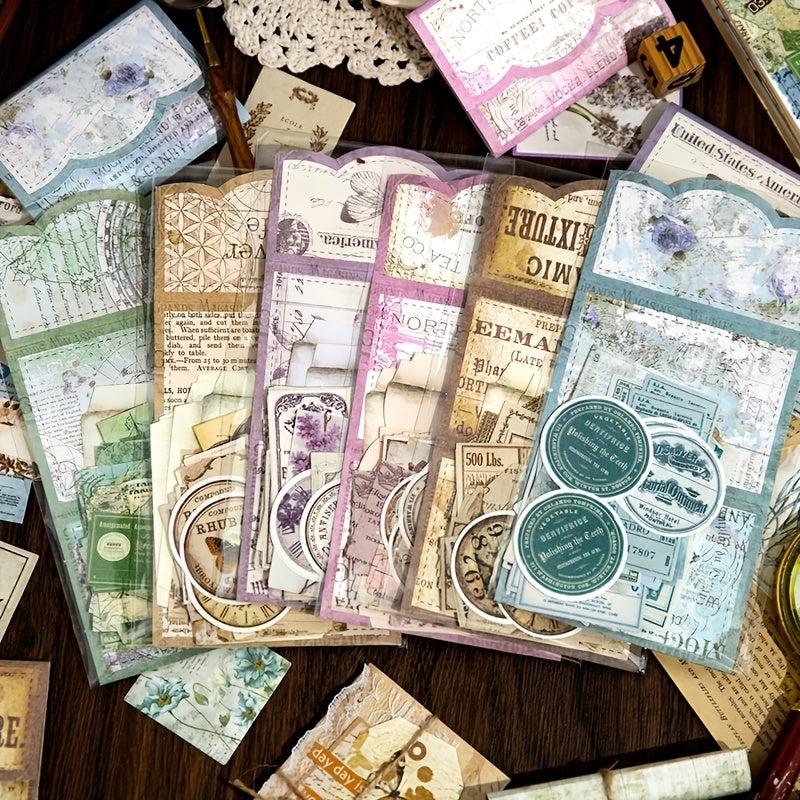 31 Vintage Paper Flowers for DIY Crafts and More