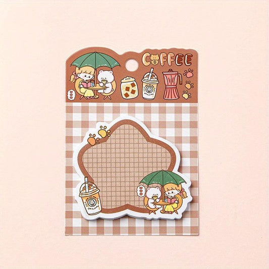 30 Sheets Hand Account Sticky Notes Fresh Message Sticker Memo Sticker