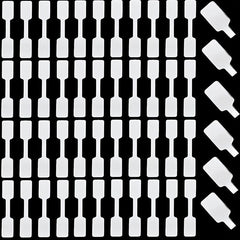 500 Jewelry Tags Stickers Self Adhesive Blank Identification Label