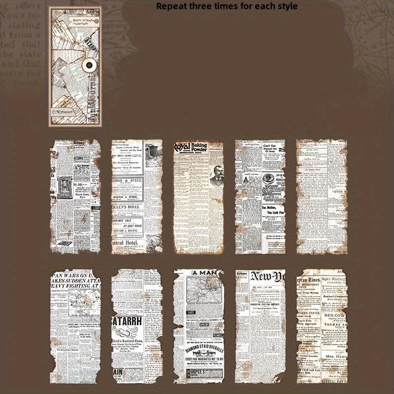 30pcs Old Dream Book Series Art Notebook Paper Pack