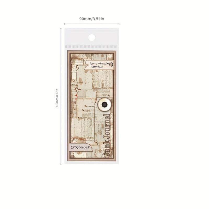 30pcs Old Dream Book Series Art Notebook Paper Pack