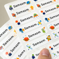 Custom Name Stickers Waterproof Labels School Stationery Personalized Name
