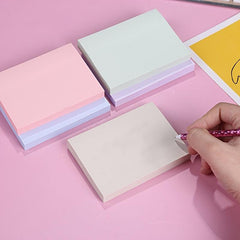 Morandi Rectangular Sticky Notes 100 Sheets