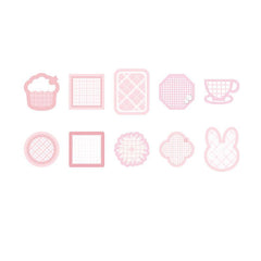 50 Decorative Writable Notes Sticker Pack