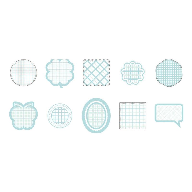 50 Decorative Writable Notes Sticker Pack