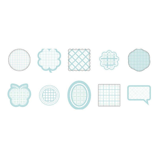 50 Decorative Writable Notes Sticker Pack
