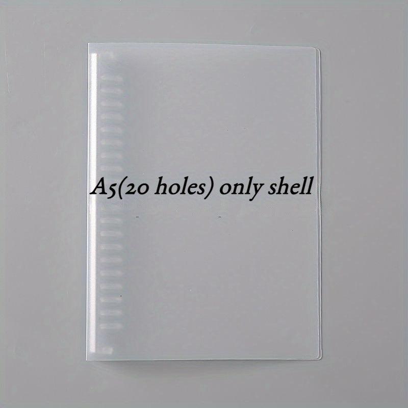 B5/A5 Loose Leaf Book Refill, 60 Sheets, Horizontal Line/Gri