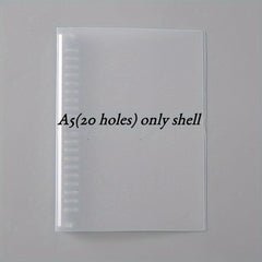 B5/A5 Loose Leaf Book Refill, 60 Sheets, Horizontal Line/Gri