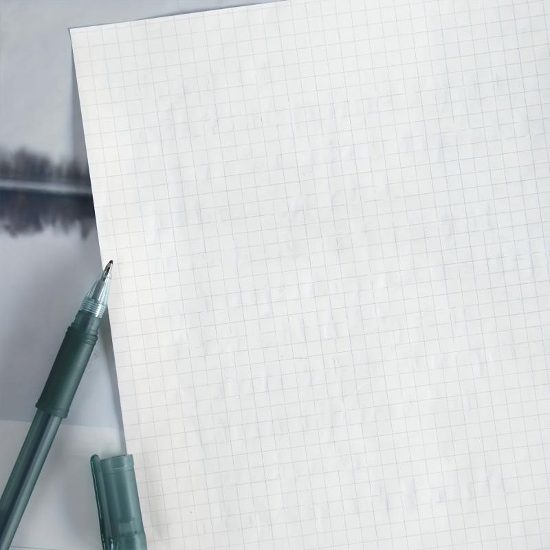 50 Sheets Grid Paper High Quality Detailed & Precise Drawing Note-taking