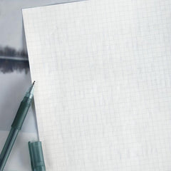 50 Sheets Grid Paper High Quality Detailed & Precise Drawing Note-taking