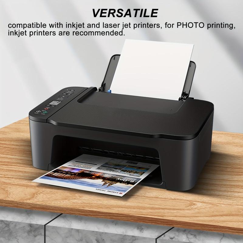 Glossy Photo Paper 3.5x5 100 Sheets 53lb 200Gsm Blank Back