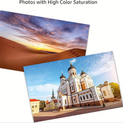 Glossy Photo Paper 3.5x5 100 Sheets 53lb 200Gsm Blank Back