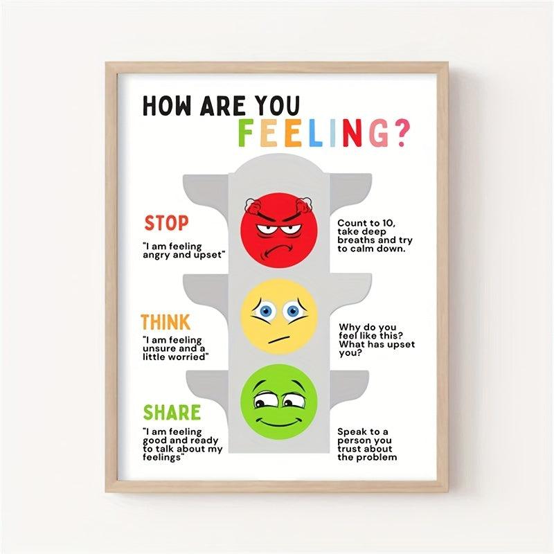 Traffic Lights Management Classroom Poster