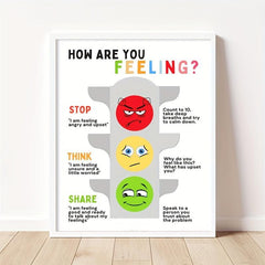 Traffic Lights Management Classroom Poster
