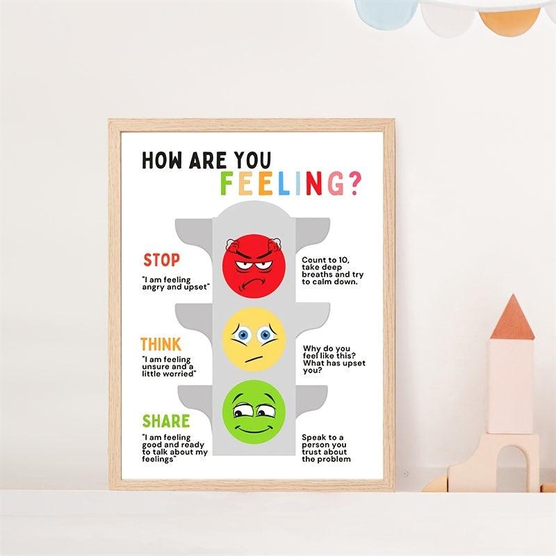 Traffic Lights Management Classroom Poster