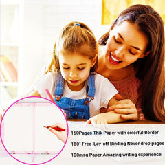 A5 Lockable Diary for Students Teenager