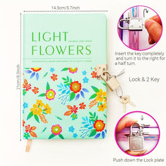 A5 Lockable Diary for Students Teenager